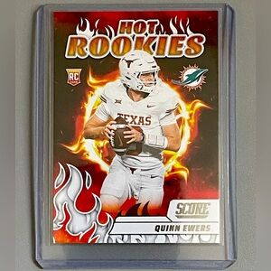 Panini Score Quinn EwersHot Rookies Football Card